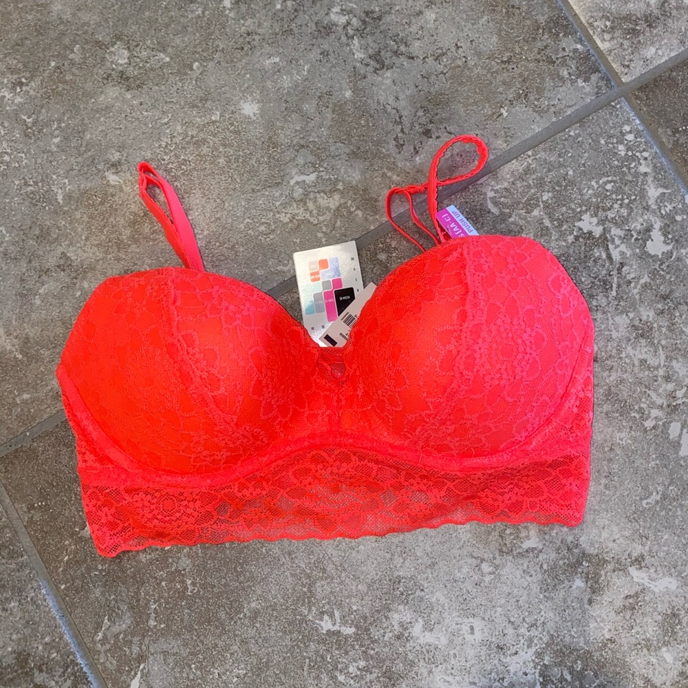 Victoria’s Secret PINk lace bralette Small NWT